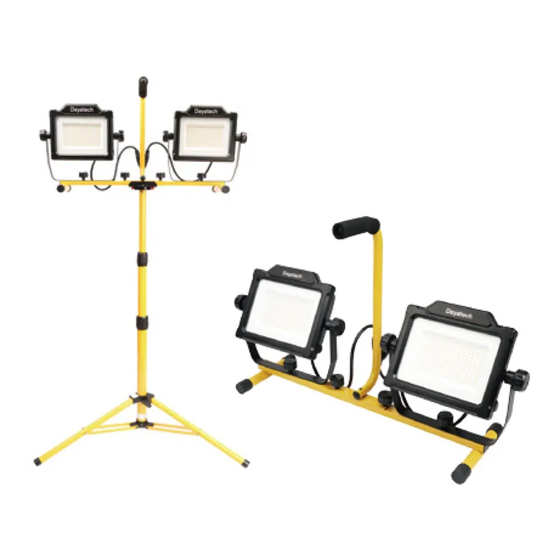 Qual è la funzione di una lampada da lavoro a LED su treppiede?